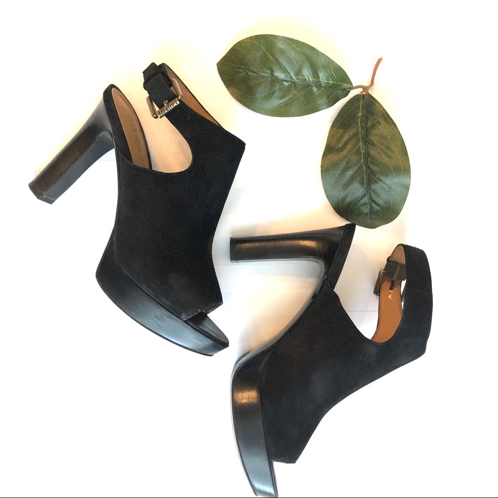 💥NEW PRICE💥Ralph Lauren peeptoe booties